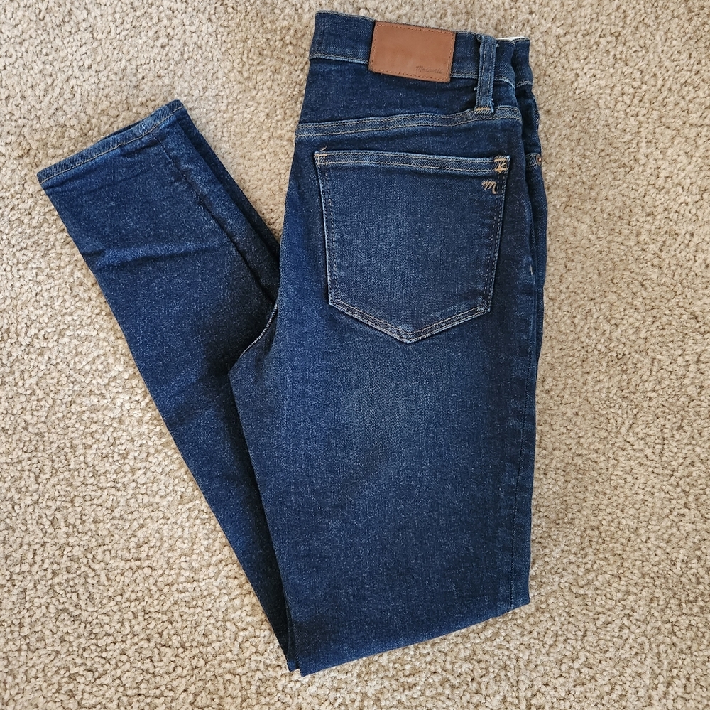 Madewell 9" Mid Rise Skinny Jeans - Picture 2 of 6